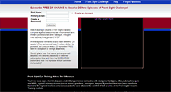 Desktop Screenshot of frontsightchallenge.com